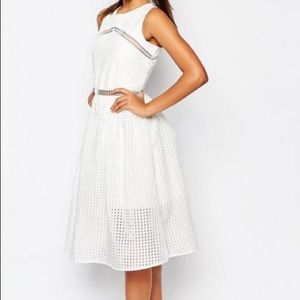 River Island Lace Midi Dress